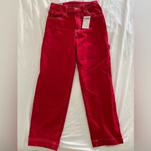 John Galt Red Skater/ Painter Pants
